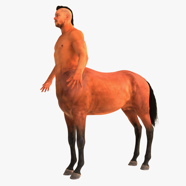 3d centaur model.