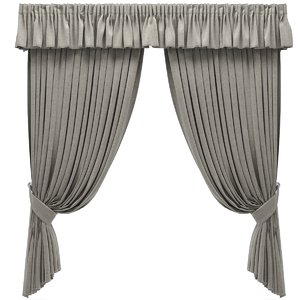3d model curtains