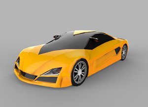 concept car 3d model