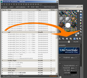 Material ID Organizer - demo