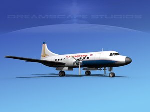 dwg propellers convair 340 airlines