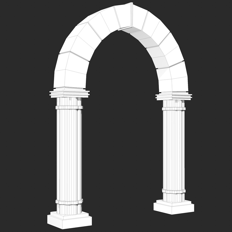 archway arch dxf