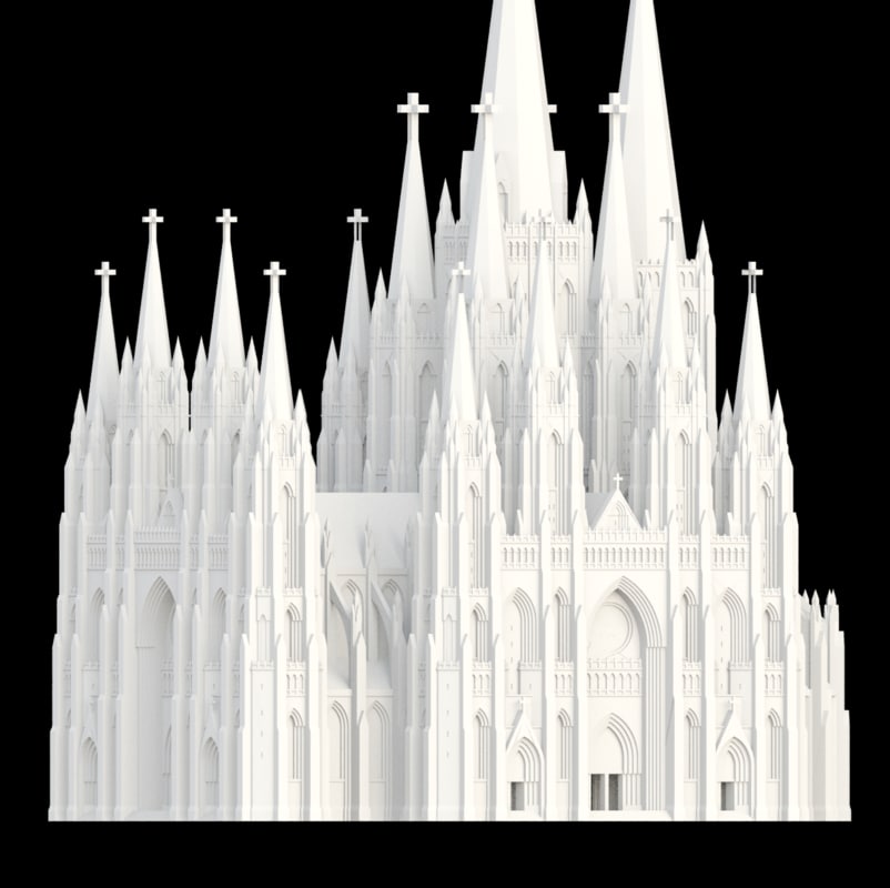 Cathedral Blender Models For Download 