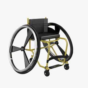 3d sport wheelchair