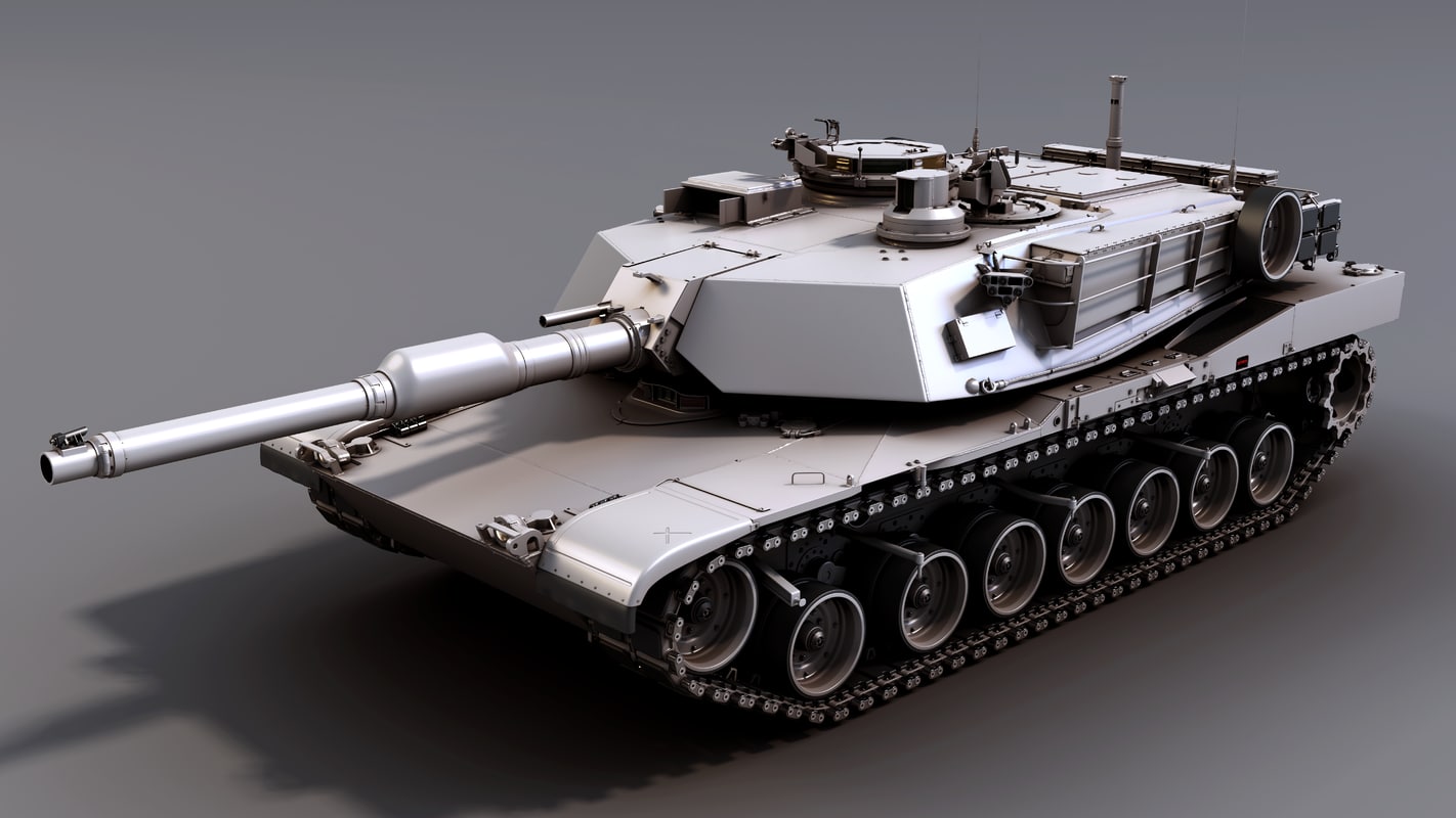 3d M1a2 Sep Abrams Tank