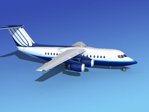 turbines bae united airliner 3ds