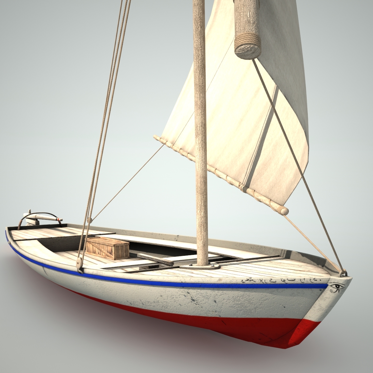sailboat 3d print model