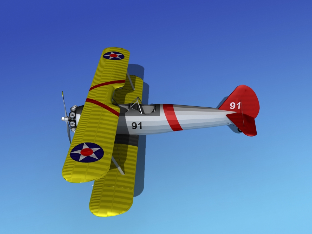 pt-17 stearman 3d obj