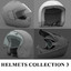 helmets 3 3d model