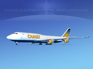 3d boeing 747 747-8 747-8i model