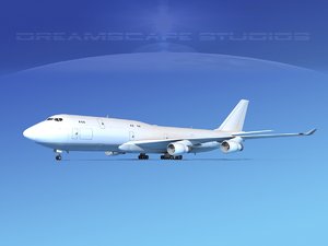 3ds boeing 747 747-8 747-8i