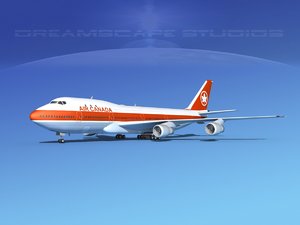 747-100 boeing 747 3d model