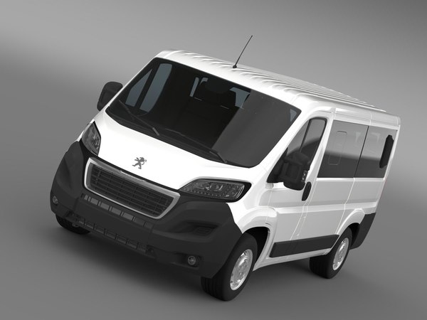 3d model peugeot boxer l1h1 2014