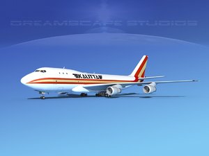 3d 747-100 boeing 747