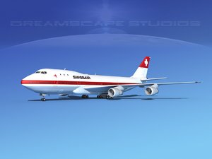 747-100 boeing 747 3d 3ds