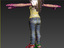 3d eva characters toon model