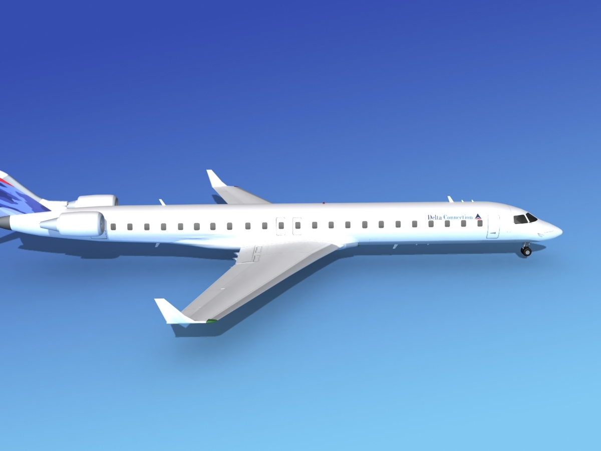 crj900 bombardier 3d 3ds