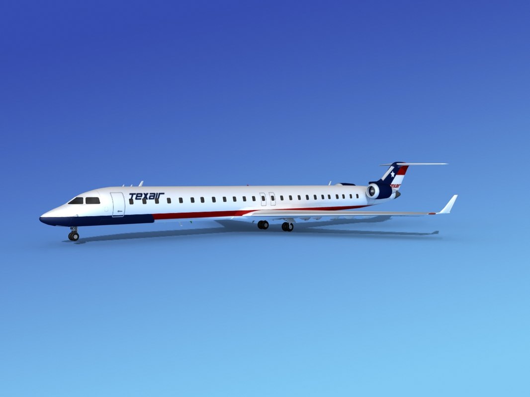 3d crj1000 bombardier