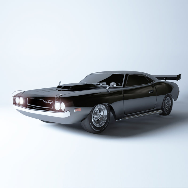 Dodge charger 3d models