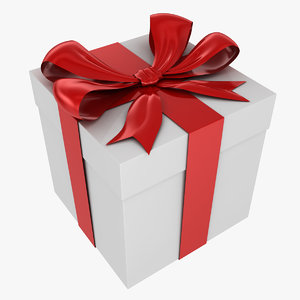 3d model giftbox gift box