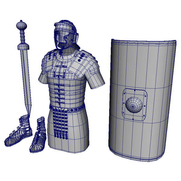 Römische Rüstung 3D-Modell - TurboSquid 877183