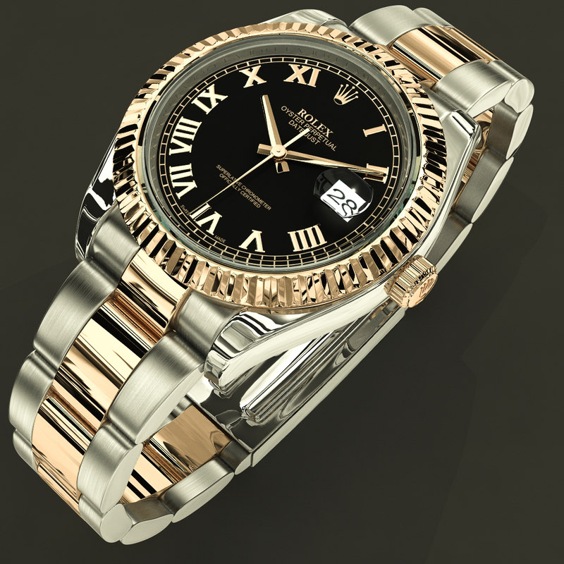 datejust 2 black dial