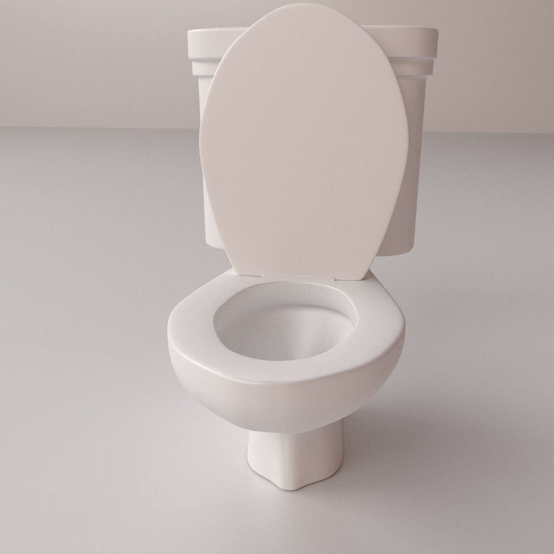 3d toilet