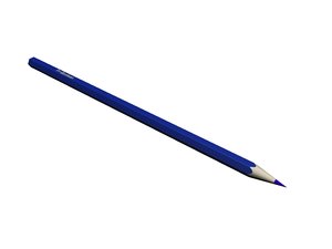 free 3ds model blue pencil