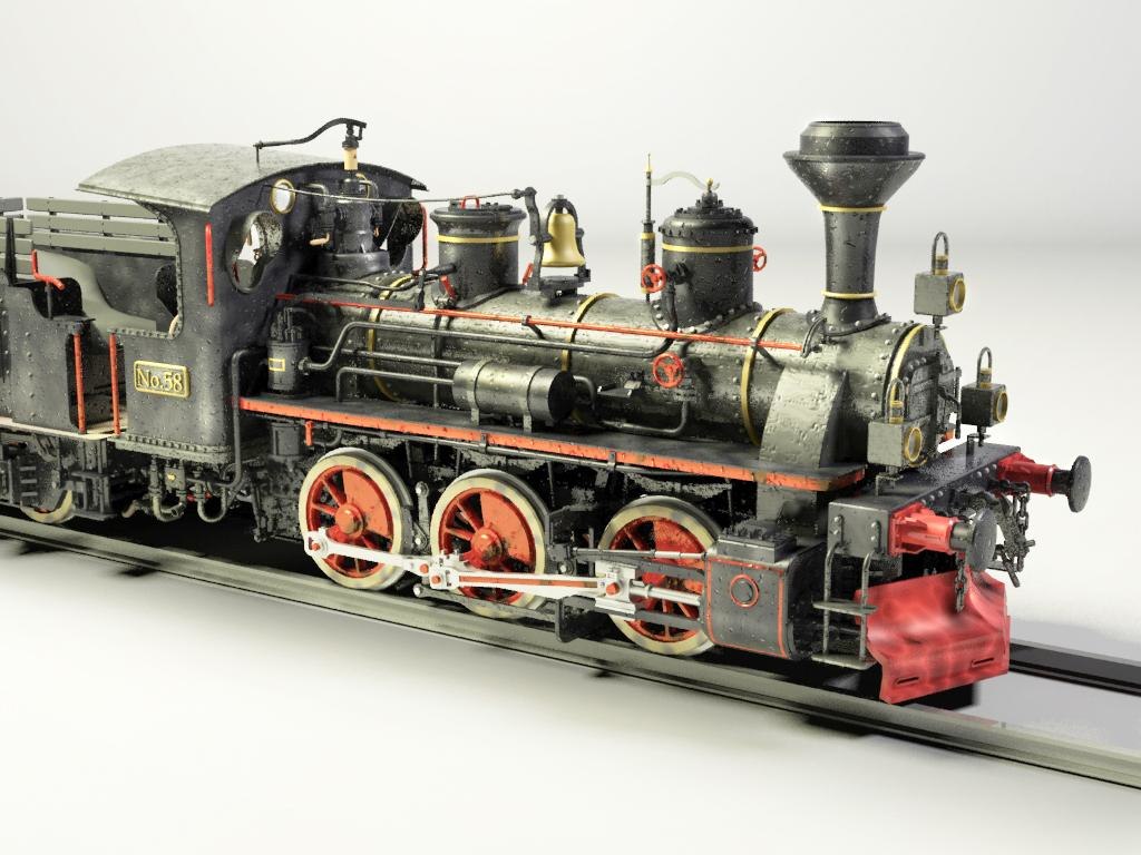 Train Steam Engine Model Kits
