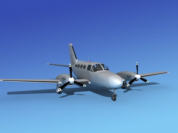 3d model scale cessna 425 conquest