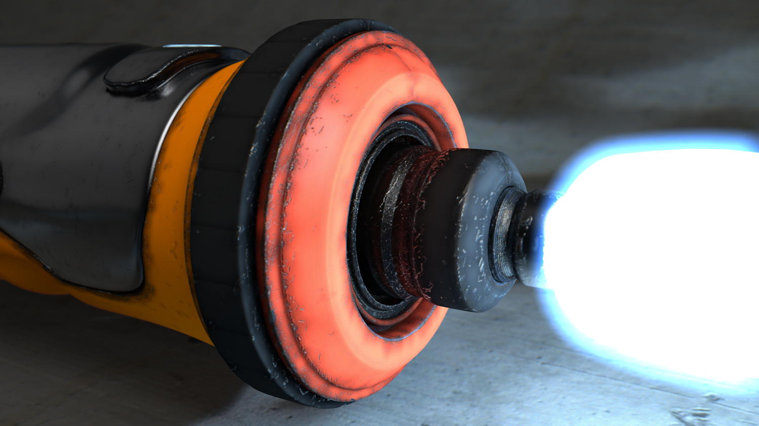 handheld industrial laser cutter 3d c4d