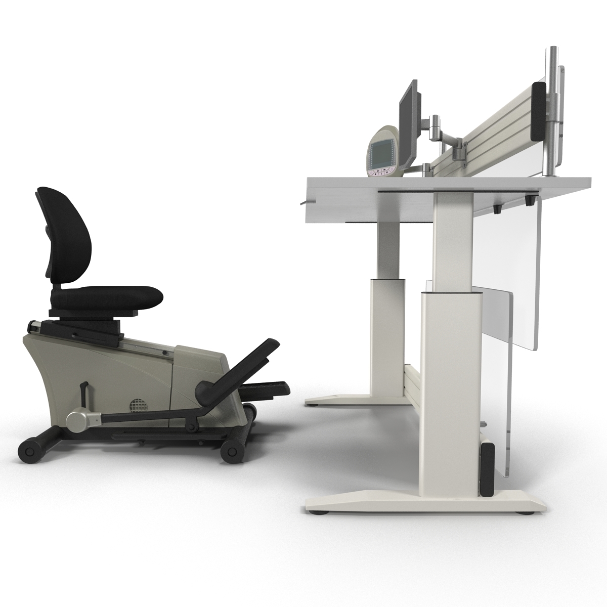 max elliptical machine office desk