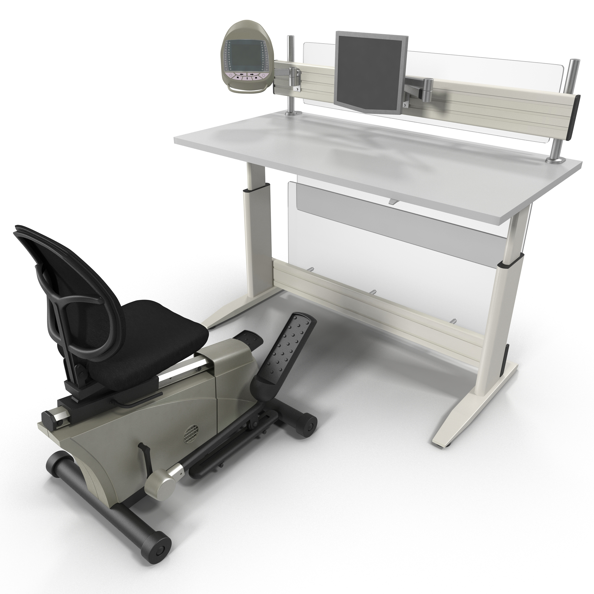 Max Elliptical Machine Office Desk