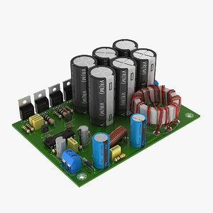 3d circuit board model
