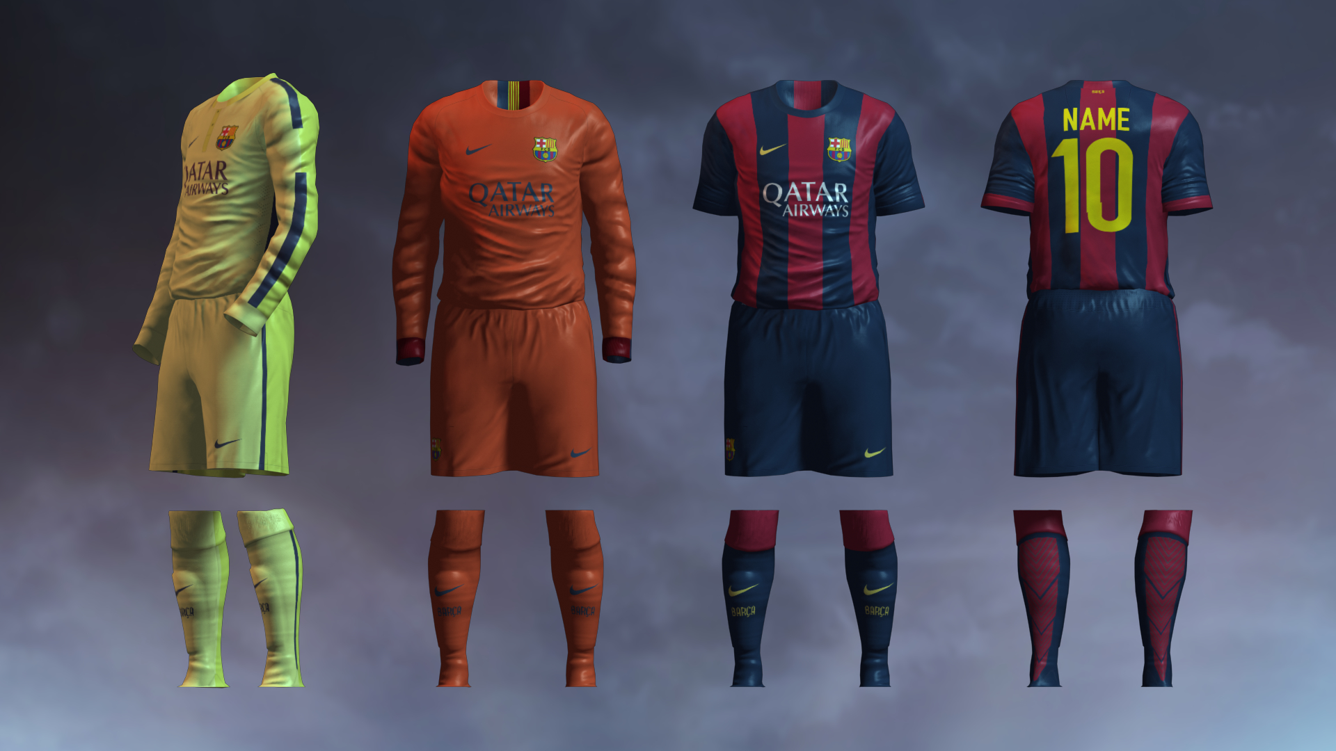 barcelona soccer gear