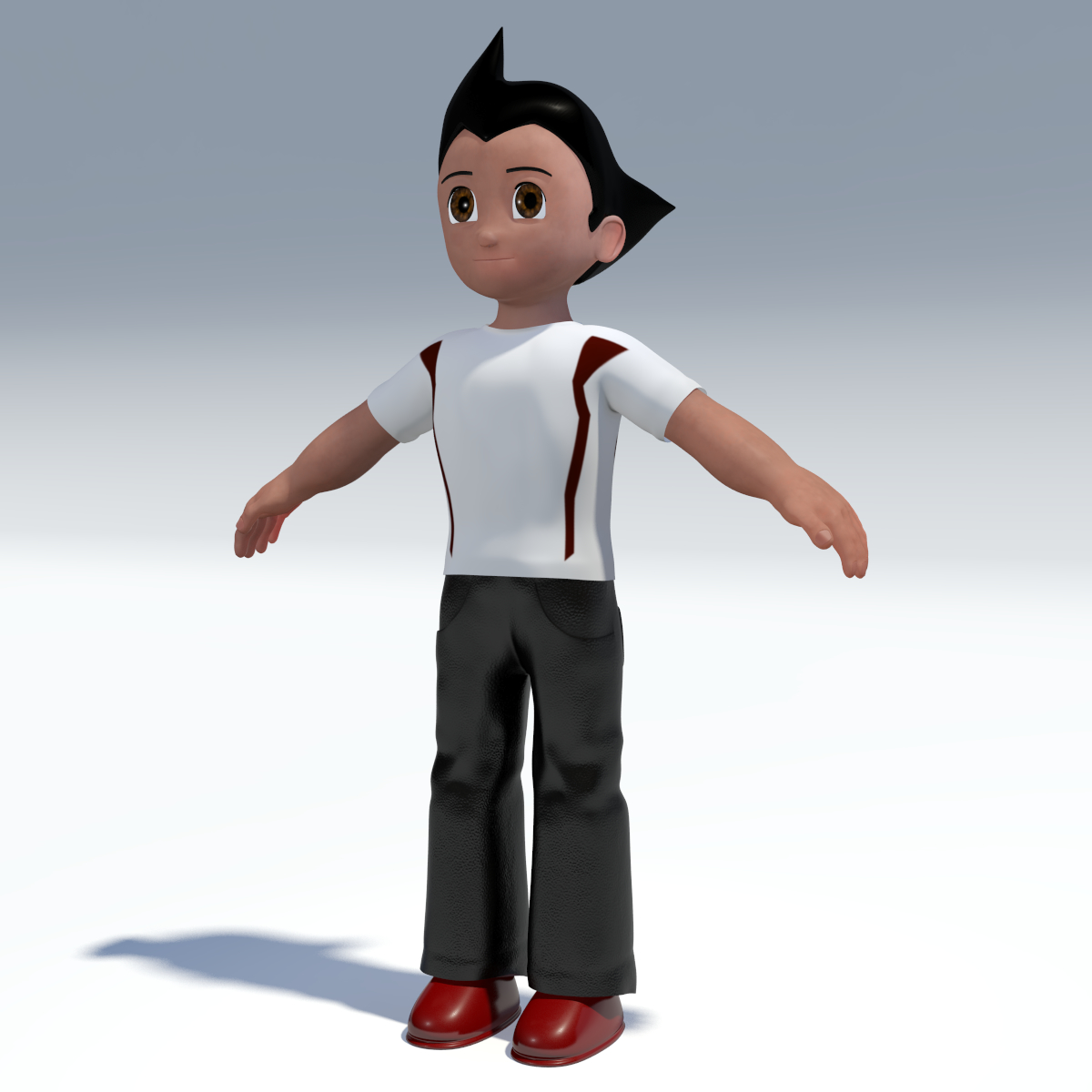 3ds max character astro boy