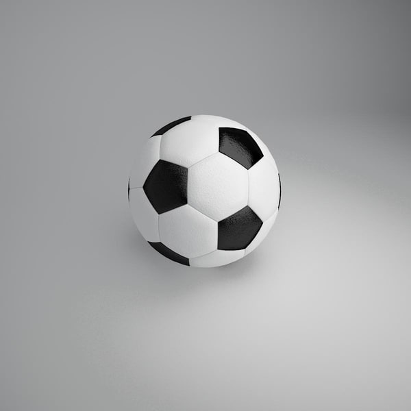 football ball 2 3d model