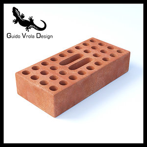 perforated brick 3ds free