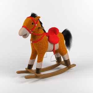 rocking horse 3d model