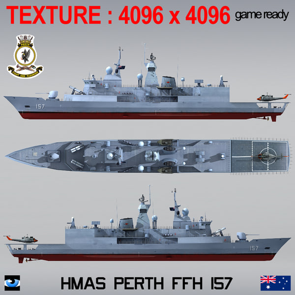 3d anzac class frigate hmas