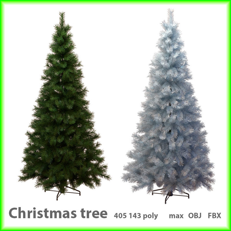 christmas tree 1 3d model