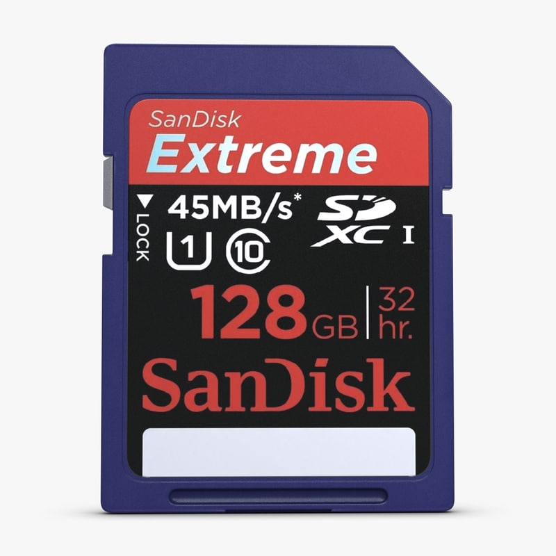 3ds max sd card 128 gb