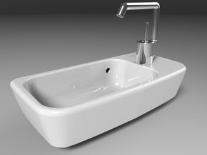 small sink 3d model