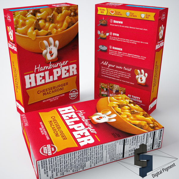 max hamburger helper cheeseburger