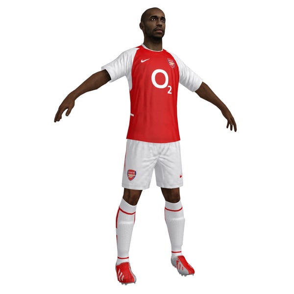 3ds max thierry henry arsenal