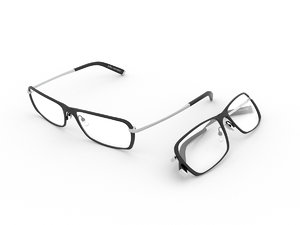 glasses eyeglasses rim 3d c4d