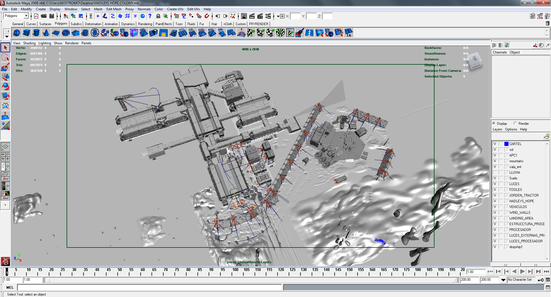 3d hadley s hope colony