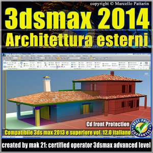 3dsmax 2014 Architettura Esterni Vol 12 Cd Front