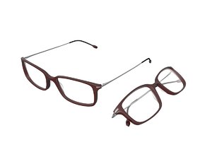 3d eyeglasses rim model