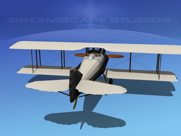 3d model spad xiii xii fighters